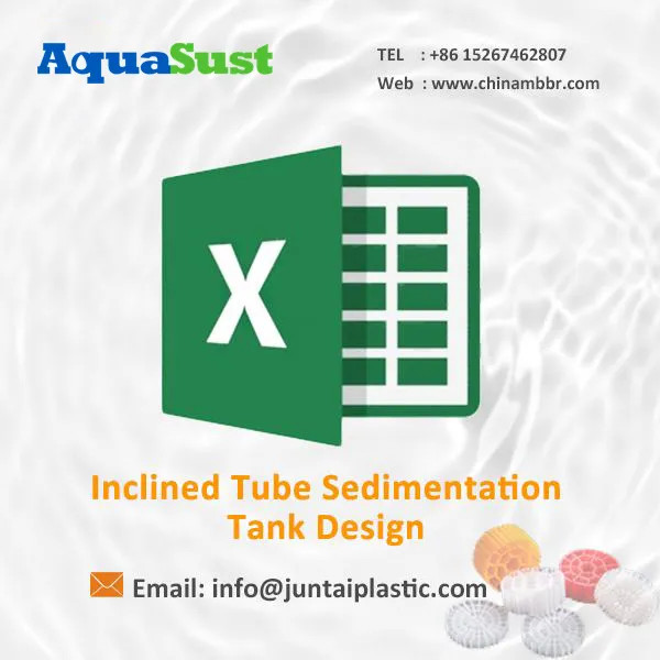Eğimli tüp sedimantasyon tankı tasarımı hesaplamaları